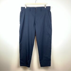 Lululemon Men’s Slim-Tapered Trouser Pants Navy Blue Size 36 Pockets 28” Inseam